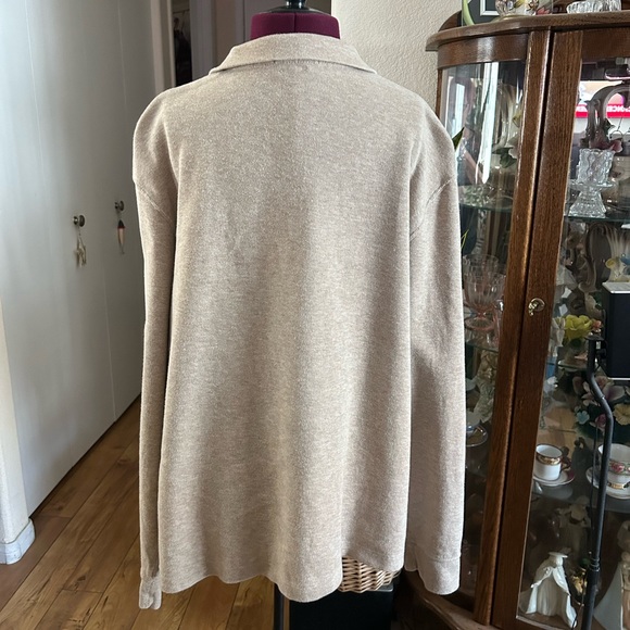 Men’s Polo Ralph Lauren Pull Over Jacket With 1/4 Zippered Neckline - Picture 5 of 5